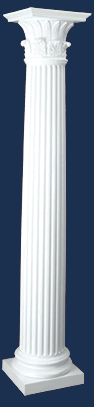 Temple of Winds Fluted Architectural Column